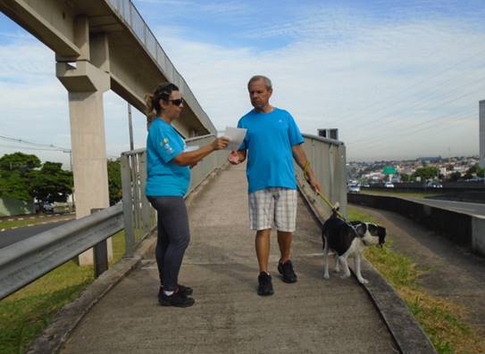 CCR AutoBAn realiza Campanha de Segurança para Pedestres na Via Anhanguera, em Campinas