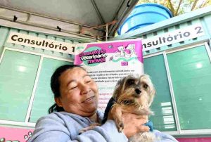 Consultorio Veterinario Movel atende a comunidade de todos os bairros Foto Divulgacao PMC