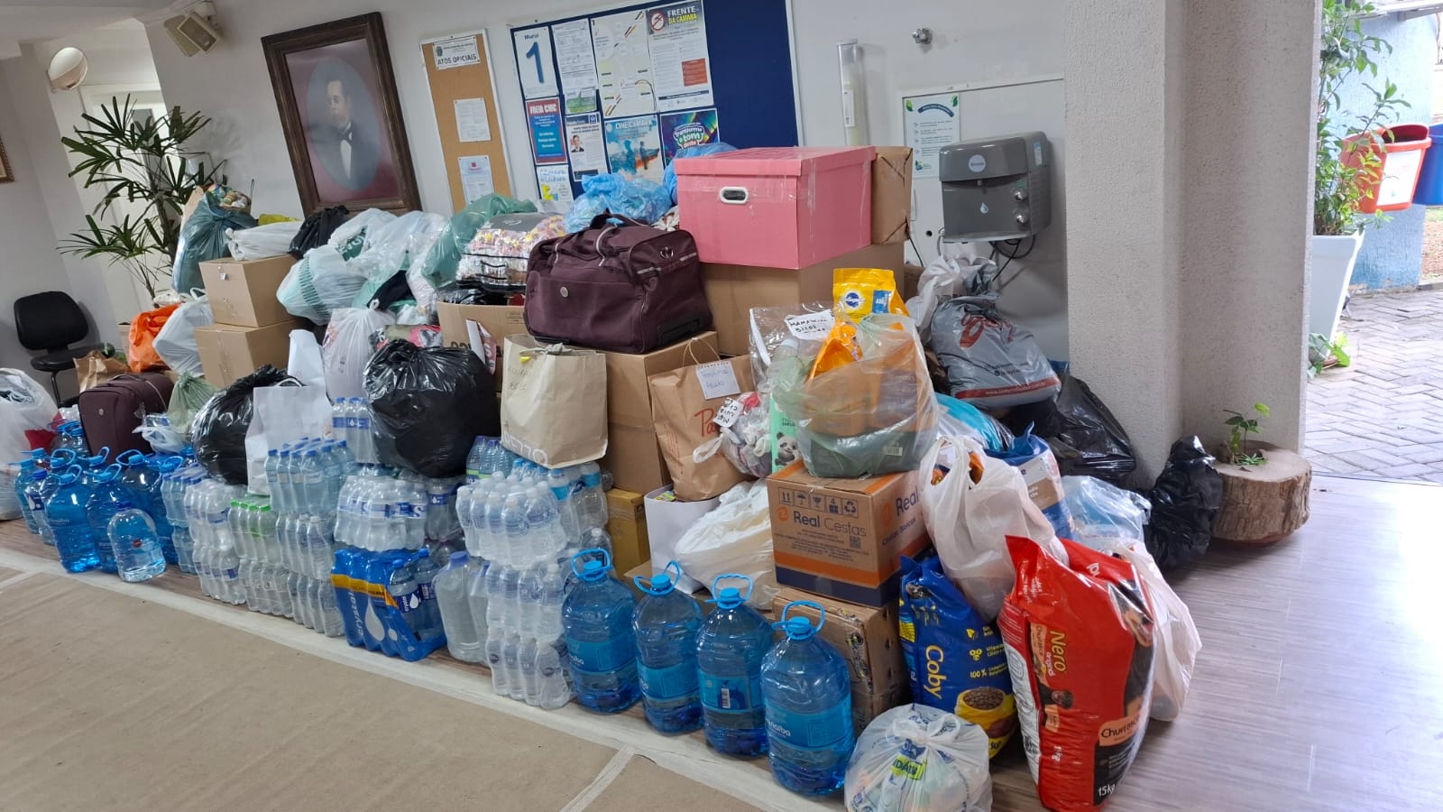 Câmara de Campinas envia quase oito toneladas de donativos ao RS