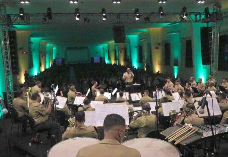 Banda Militar da EsPCEx faz apresentação na Concha Acústica do Taquaral domingo, 25