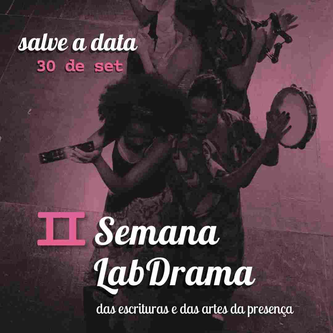 Semana LabDrama da Unicamp divulga programação aberta