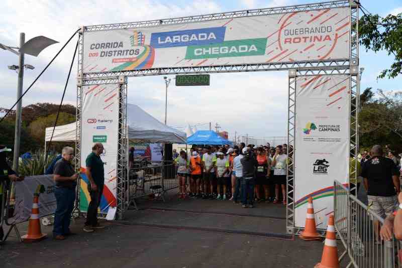 5ª etapa do Circuito de Corridas dos Distritos será disputada dia 03 de novembro