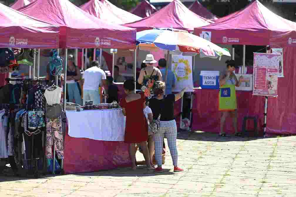 Feira da Mulher Empreendedora tem nova edição na Praça Carlos Gomes