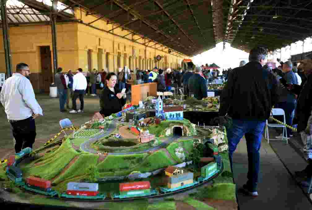 Encontro de Ferromodelismo dia 21 de dezembro será na Estação Cultura