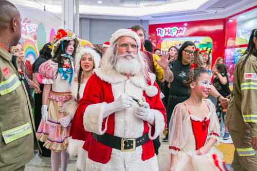 Parada Natalina no Campinas Shopping é atração garantida para o final de semana