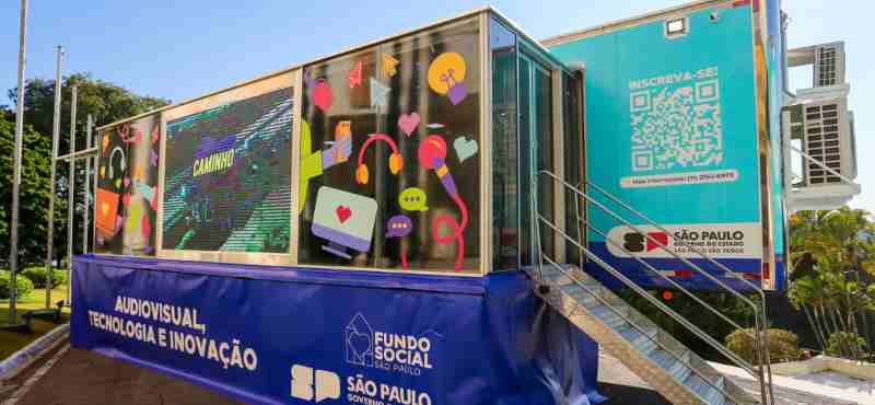 Carreta de capacitação profissional fica em Campinas a partir de 26 de maio