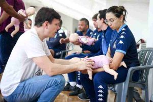 Atletas recebem orientacoes Credito Raphael Silvestre