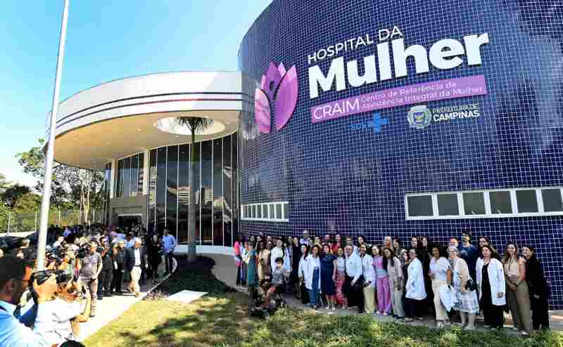 Campinas entrega Hospital da Mulher que começa a funcionar em setembro