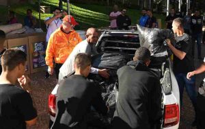 Sucesso da campanha foi marcado pela solidariedade da populacao e de empresas Foto Carlos Bassan