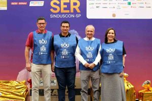 ConstruSer em Campinas reuniu mais de 1,5 mil pessoas para um encontro de famílias 2 ConstruSer em Campinas Andre Victor Marcio e Daiani Foto RonconGracaCom