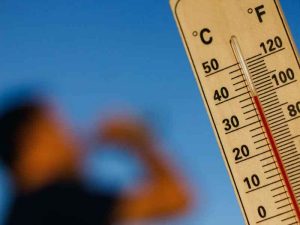 Termometro marca temperatura elevada Divulgacao