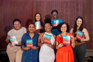 Autoras do livro Elas contam das teias que trancam Foto Gabi Persinoto