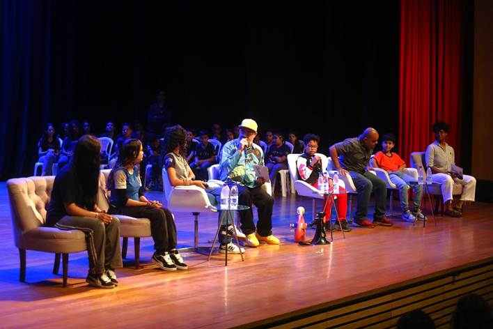 Jovens gremistas de Campinas têm encontro promovido pela Fundação Educar