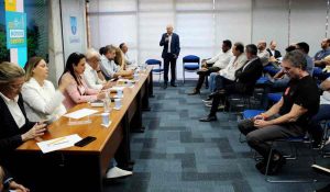 Marcio Benvenutti durante reuniao Nosso Centro Foto RonconGraca.Com