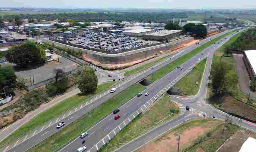 Trevo Real Parque na Zeferino Vaz Divulgacao Rota das Bandeiras