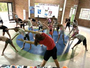 Criancas em atividades fisicas Divulgacao