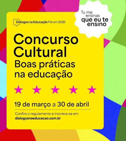 Boas Praticas na Educacao Cartaz de divulgacao