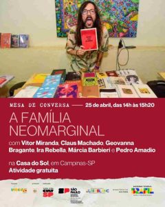 Familia Neomarginal convida para bate papo Cartaz de Divulgacao 1