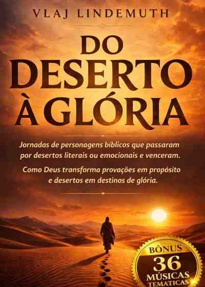 Livro Do Deserto a Gloria Capa Divulgacao