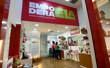 Loja Empodera Ela e fonte de gereacao de renda Foto Carlos Bassan PMC