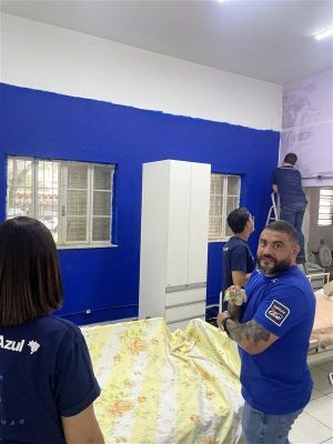 Pintura no Lar de Idosos Divulgacao AkzoNobel