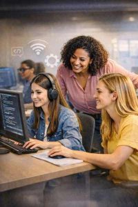 Presenca feminina em TI aumenta no Senac Divulgacao