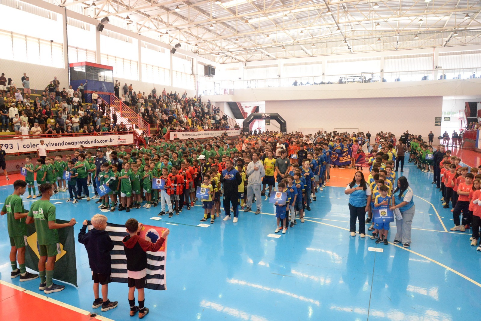 Cerimônia abre temporada 2026 do Campeonato de Futebol de Base em Campinas