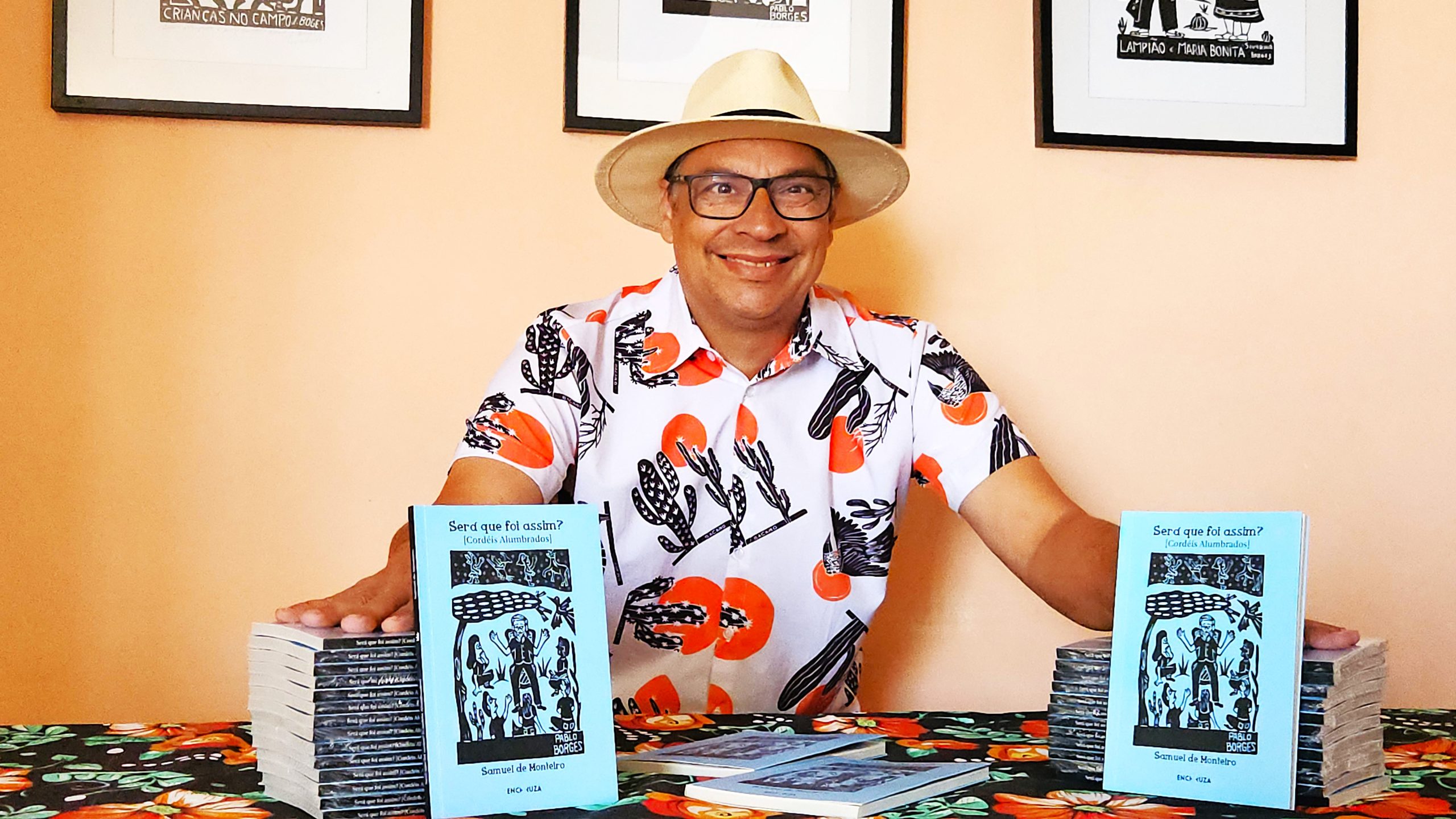 Cordelista Samuel de Monteiro lança livro “Será que foi assim?” com um sarau poético no sábado 25/04, em Campinas