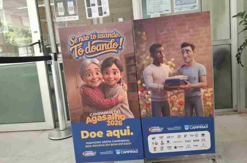 Campanha do Agasalho 2026 Foto Clovis Cordeiro