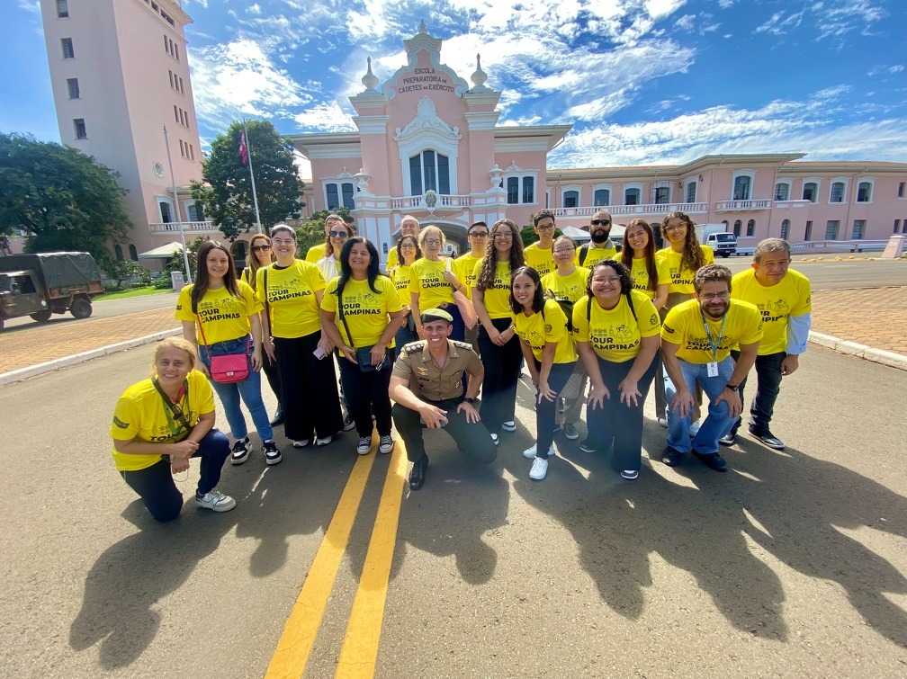Tour Campinas leva visitantes para conhecer a Escola de Cadetes do Exército, no Jardim Chapadão
