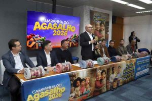 Lancamento da campanha do agasalho