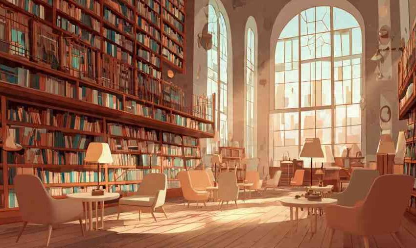 Biblioteca classica Divulgacao AI