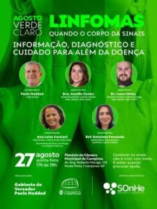 Grupo SOnHe leva discussão sobre linfomas para a Câmara Municipal de Campinas 1 SOnHE Palestrantes Camara Divulgacao
