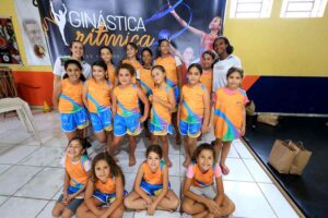 Festival de Ginastica atletas Foto Neander Heringer