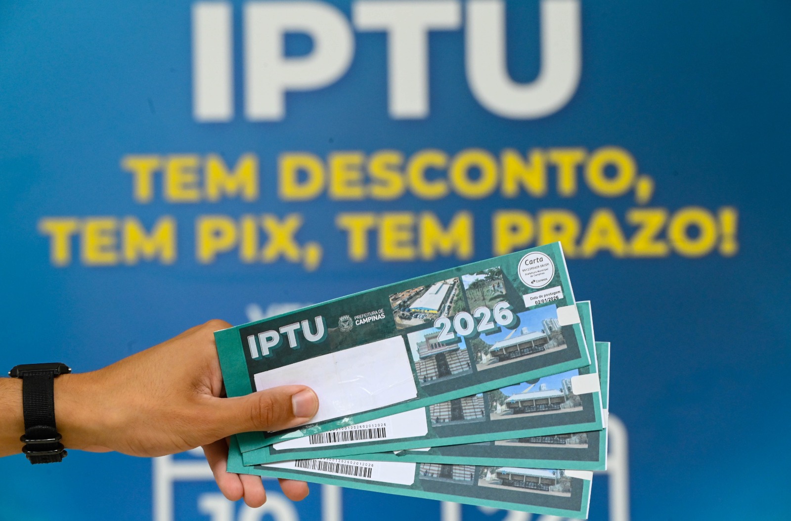 Prefeitura de Campinas emite 3,6 mil novos carnês de IPTU e Taxa de Lixo com vencimento em 18 de novembro