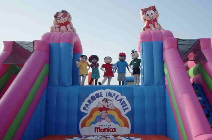 Parque Inflavel Turma da Monica capa Divulgacao